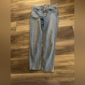 Joes Jeans. Button fly. Straight leg